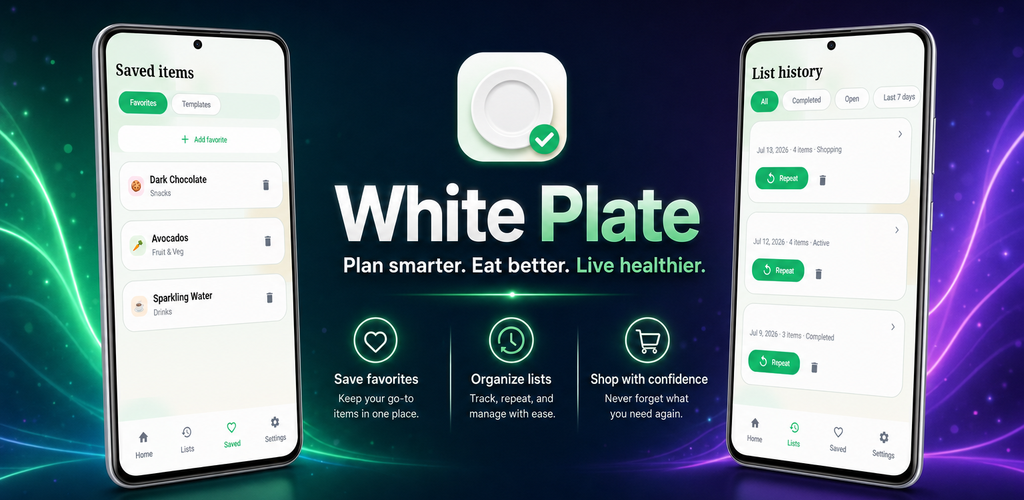 White Plate app presentation